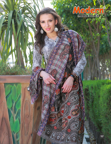 Multicolor Fleece Shawls