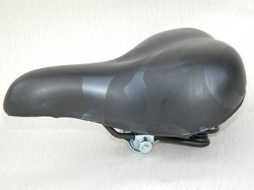MODEL 702 (L.D.) - PP/CP Base, 255x180 mm, Black | Lightweight, Steel Spring Fitting, Polyurethane Foam Seat