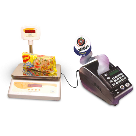 Weighing With Billing Machine