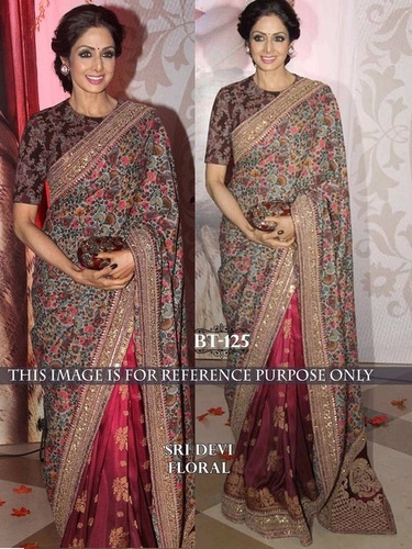 Red Designer Exclusive Bollywood Saree