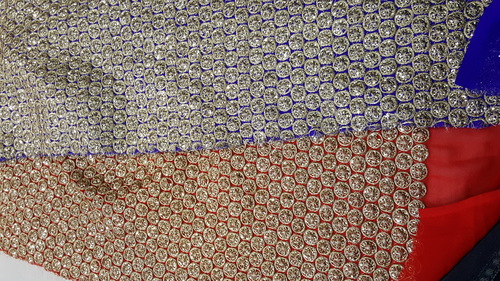 Fancy Fulkari designer fabrics