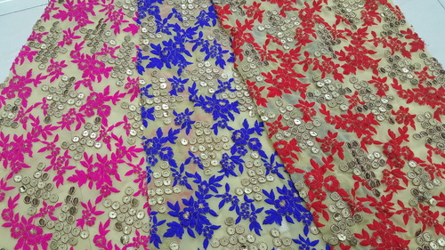 Fancy Fulkari fabrics