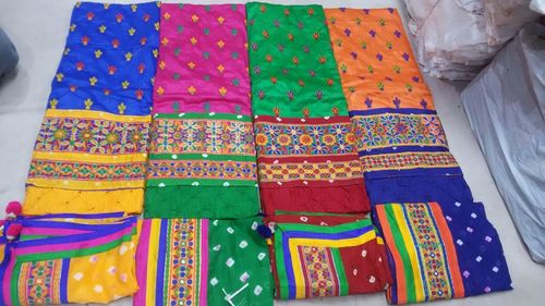Bandhani Salwar Kameez Material