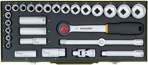 Socket set for heavy duty mechanics