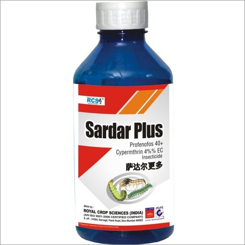 Profenofos 50 % EC & Cypermethrin 4 % EC