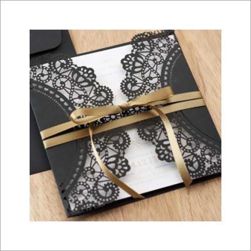 Laser Cut Invitation Card