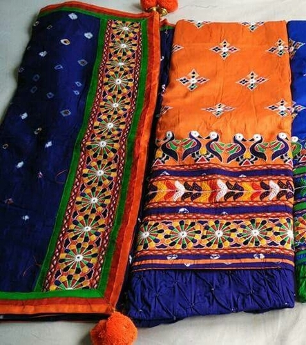 Bandhani Dress Material with work