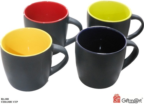 Matt Black Ceramic Mug