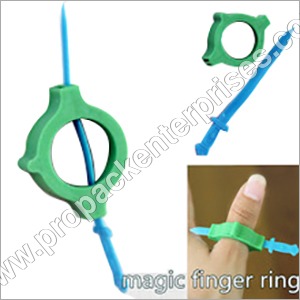 Green And Blue Magic Finger Ring