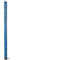 Set of 1 100cm Long RGB LED Meteor Shower Rain Tube Light for Diwali Decoration