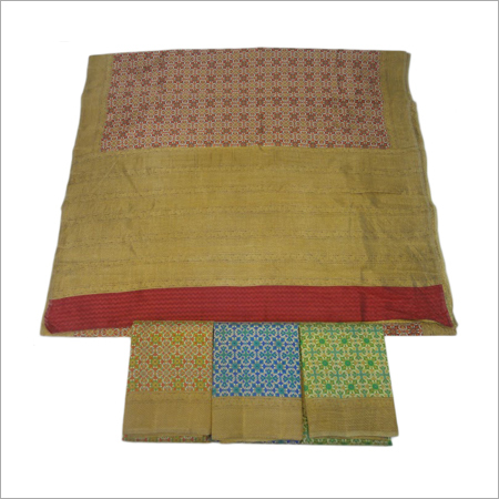 Dupion Plain Printed Fabrics