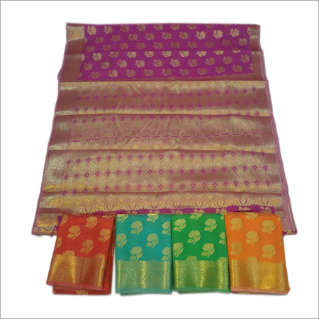 Pure Tussar Dyed Fabrics