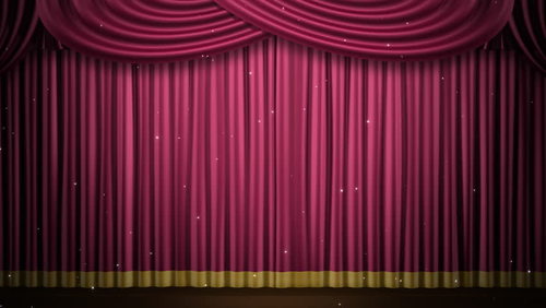 Auditorium Stage Main Curtains