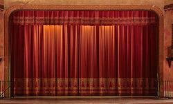 Auditorium Stage Front Curtains