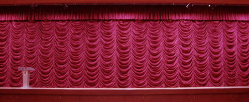 Auditorium Stage Front Curtains