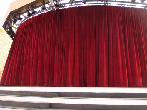Auditorium Stage Round Curtains