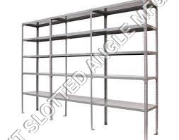 Slotted Angle Steel Racks