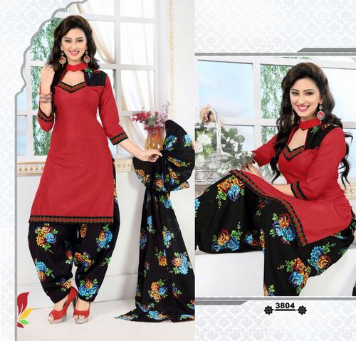 Patiala Cotton Suits Materials Wholesale