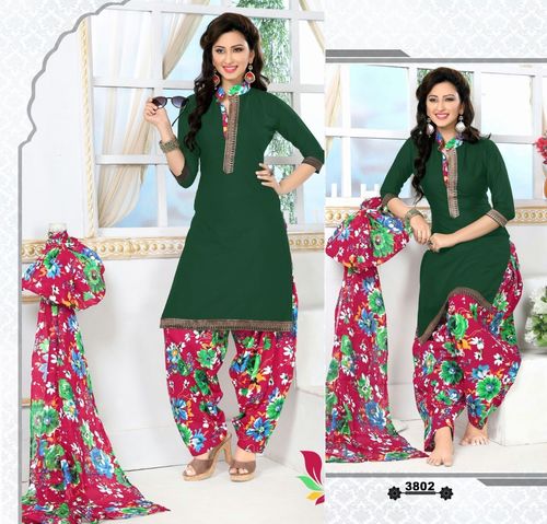 Latest Printed Cotton Suits Materials Wholesale