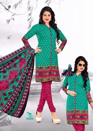 Latest Cotton Printed Dress Materials