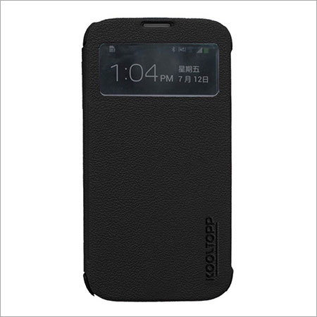 Kooltopp Flap Case for Samsung S4 - Black