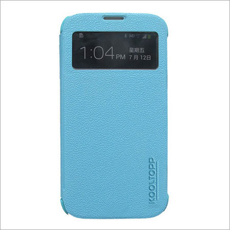 Kooltopp Flap Case for Samsung S4 - Blue
