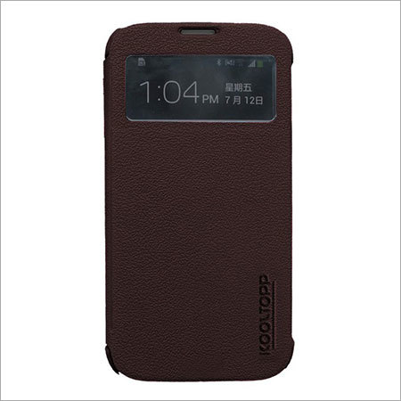 Kooltopp Flap Case for Samsung S4 - Brown