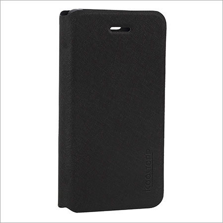Kooltopp Flap Case With Stand For Iphone 5 - 5s - Black