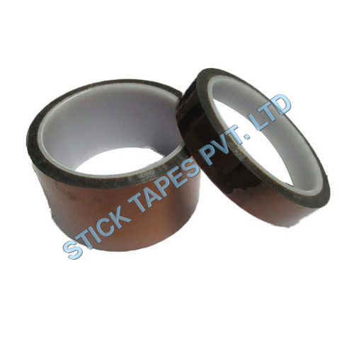 Kapton Tape - Polyimide Material, Black/Brown Color, Single-Sided, Hot Melt Adhesive | High Flexibility, Excellent Electrical Insulation, Resistant to Extreme Temperatures