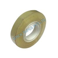 Stationery Tapes - Pristine Quality, 10 Meter Length, Cream & Yellow Colors | Single-sided Adhesive, Easy To Tear, Recyclable