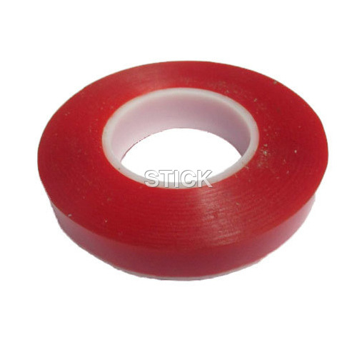 Red Polyester Tape - 0.090 mm Thickness, Red Color | High Adhesive Strength, Eco-Friendly, Single Sided, Flexible for Extreme Temperatures