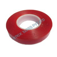 Red Polyester Tape - 0.090 mm Thickness, Red Color | High Adhesive Strength, Eco-Friendly, Single Sided, Flexible for Extreme Temperatures