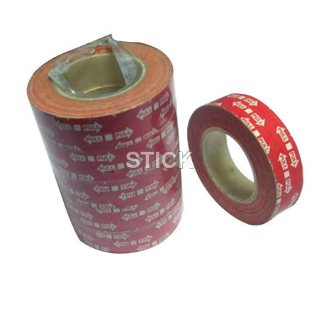 Pull Tape - Polyethylene, 1 inch Width, Red Color | Eco-Friendly, Single Sided, Water Resistant, Highly Durable for Airtight Packaging