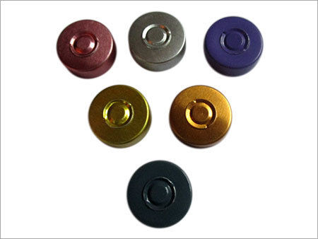 Round Alumnium Lacquered Tear Off Seal 20Mm