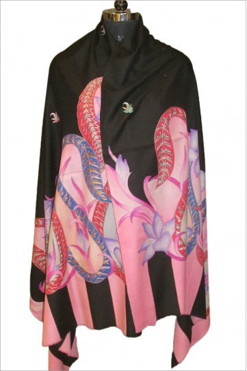 Pashmina Kalamkari Shawl