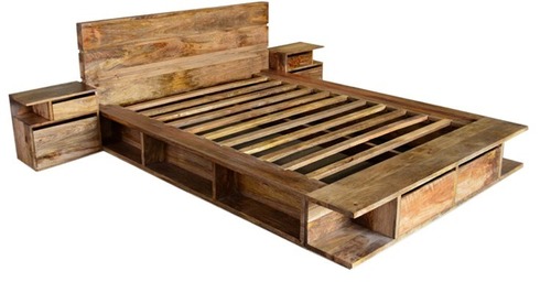 WOODEN BED