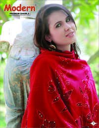 Red Kashmiri Wool Shawls
