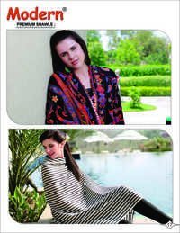 Black Woven Shawls