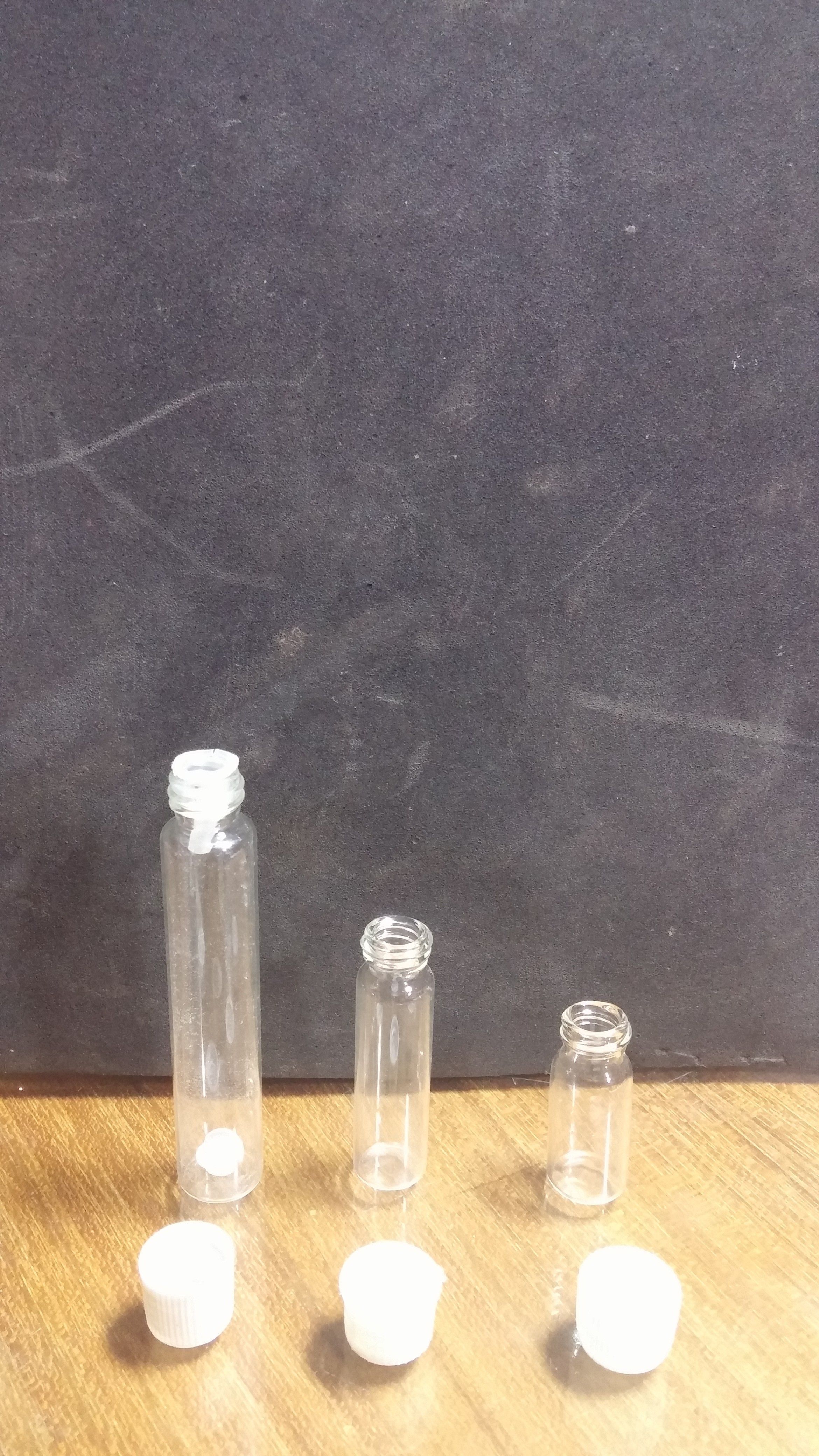 Glass Vials Bottle