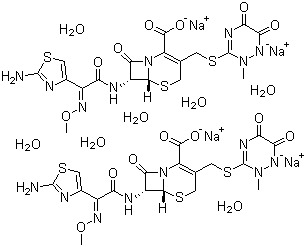 Ceftriaxone disodium salt hemi(heptahydrate)
