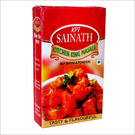 Kitchen King Masala - 10x5x2cm Red Cardboard Box | Flavorful, Versatile Taste Enhancer
