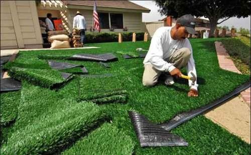 Waterproof Artificial Grass Lawn