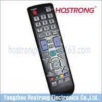 New Arrivel Led Lcd Tv Receiver Remote Control Bn59-01005a - Abs Plastic, Black, 12-15m Range, 40-45â° Angle, Easy Setup, Durable Design