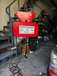 Electric Chain Hoist - Electric Power Source , Advanced Chain Sling Mechanism For Heavy Lifting
