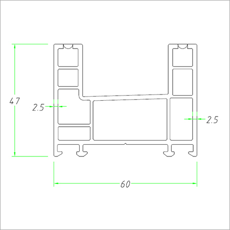 Sliding frame 2 track(WOT) LS 67