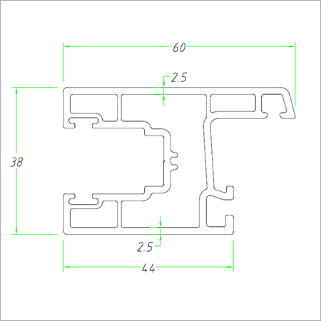 Sliding sash 60 - LS 52