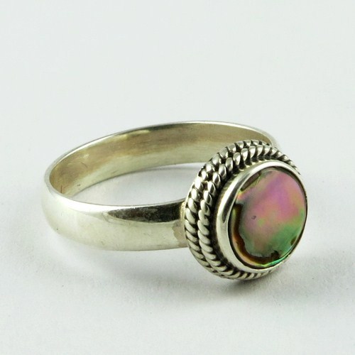 Ablone Shell 925 Sterling Silver Ring