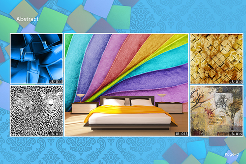 Customized Wallpapers - Waterproof, 75 Feet, Modern Style, Thickness 61-70 | Fascinating Design, Glossy Finish, High Durability, Splendid Pattern