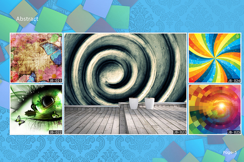 Decorative Customised Wallpaper - Textile Wallpapers, 75 Feet Size, Modern Style, 61-70 Millimeter Thickness, Waterproof Feature