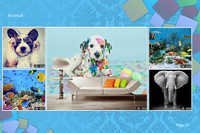 Kids Room Wallpaper - Textile, 75 Feet, Modern Design, 61-70 Mm Thickness | Eco-friendly, Easy To Clean, Elegant Patterns